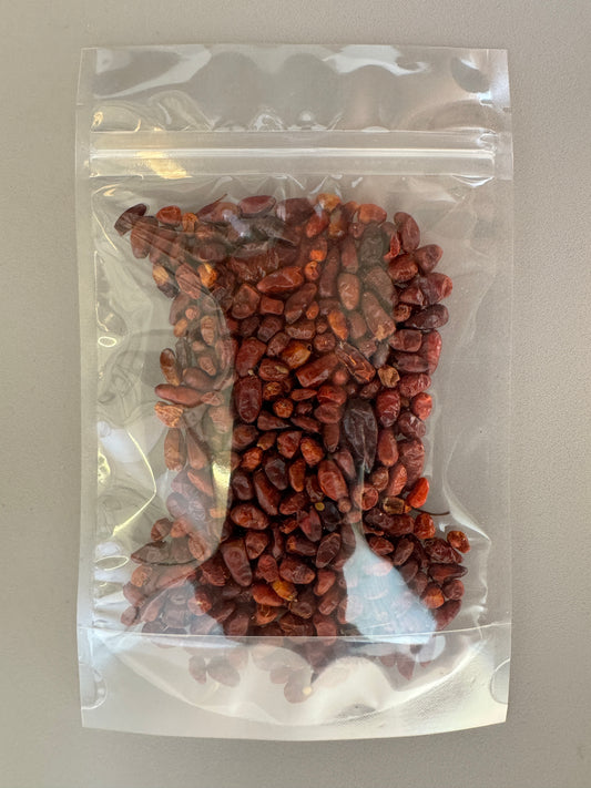 MEXICAN PIQUIN DRIED CHILI PODS PER LB