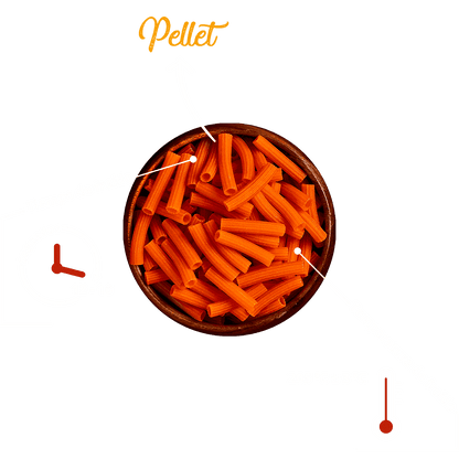 PALMEX TUBO MEXICAN WHEAT SNACK PELLETS