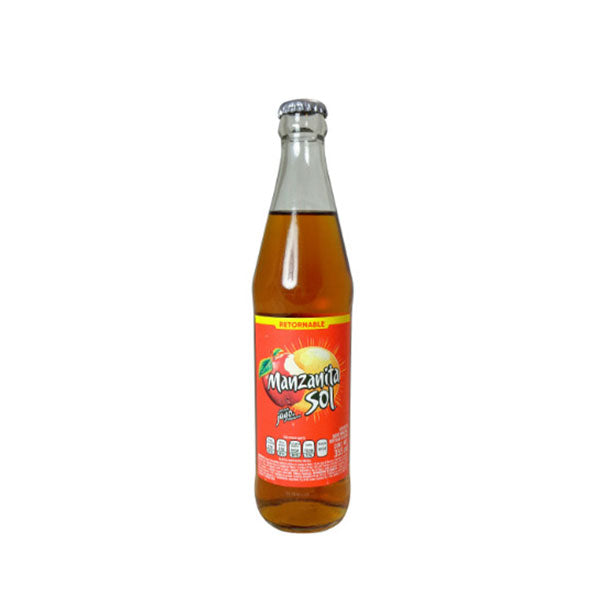 MEXICAN SODA MANZANITA SOL 16 OZ – SAN JOSE PRODUCE & IMPORTS LLC